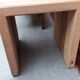 Two Brutalist nesting tables, Flamant house