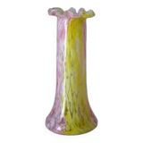 Clichy Legras vase blown glass early 20th century