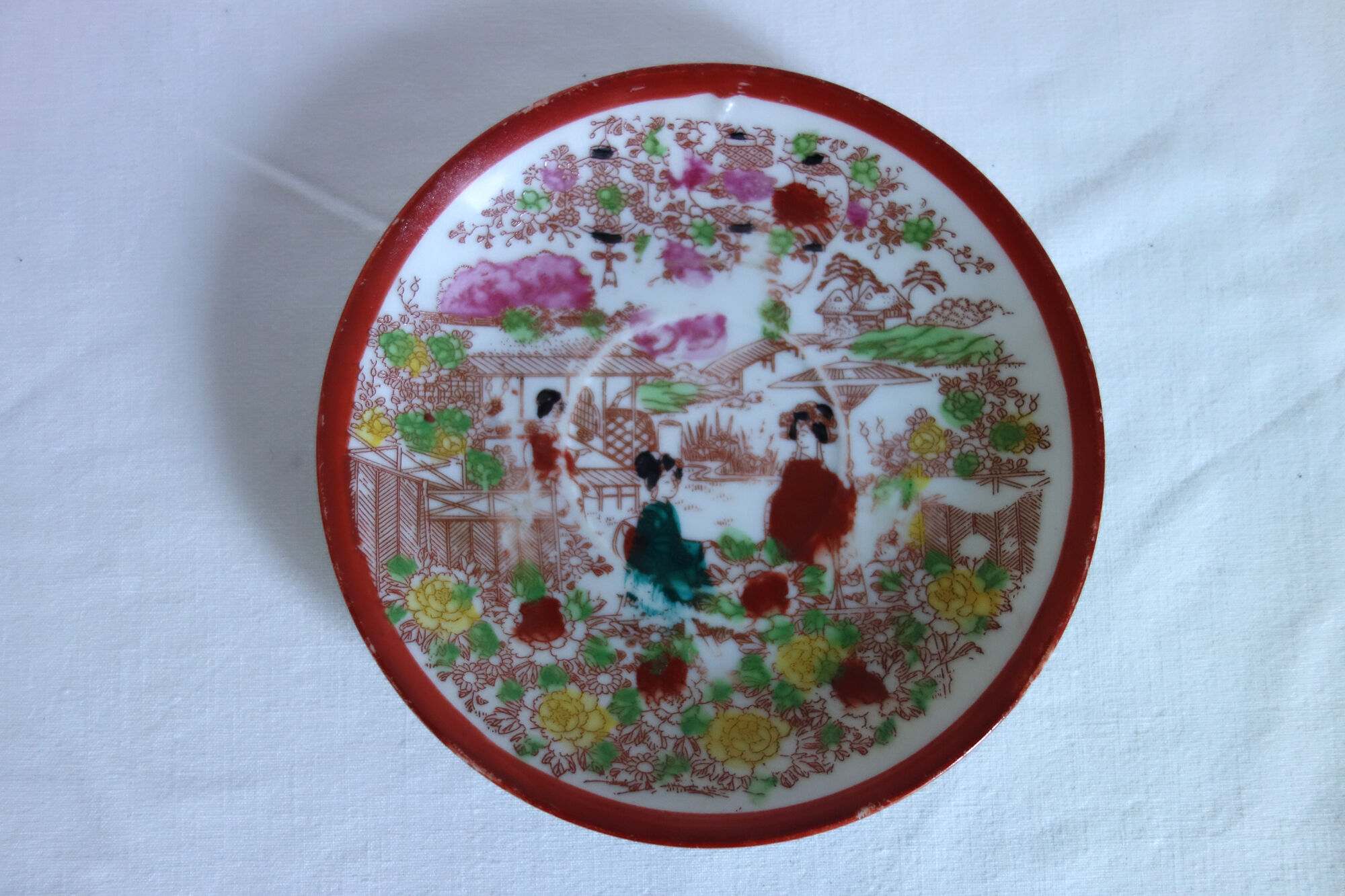 3 Vintage Teacups, Japan