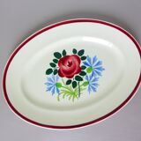 Plat de service oval HBCM modèle Gisèle 2008152
