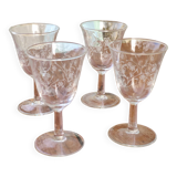 Stemmed glasses