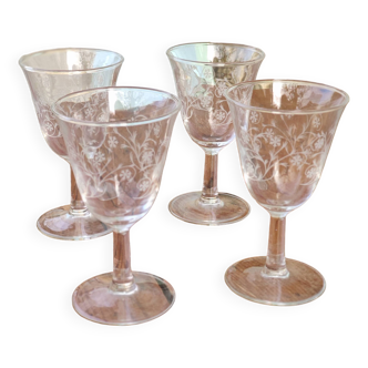 Verres à pied