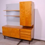 Armoire murale vintage des années 1960 par UP Závody, Tchécoslovaquie