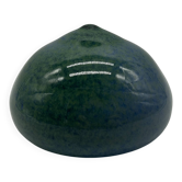 Hand-turned stoneware spinning top