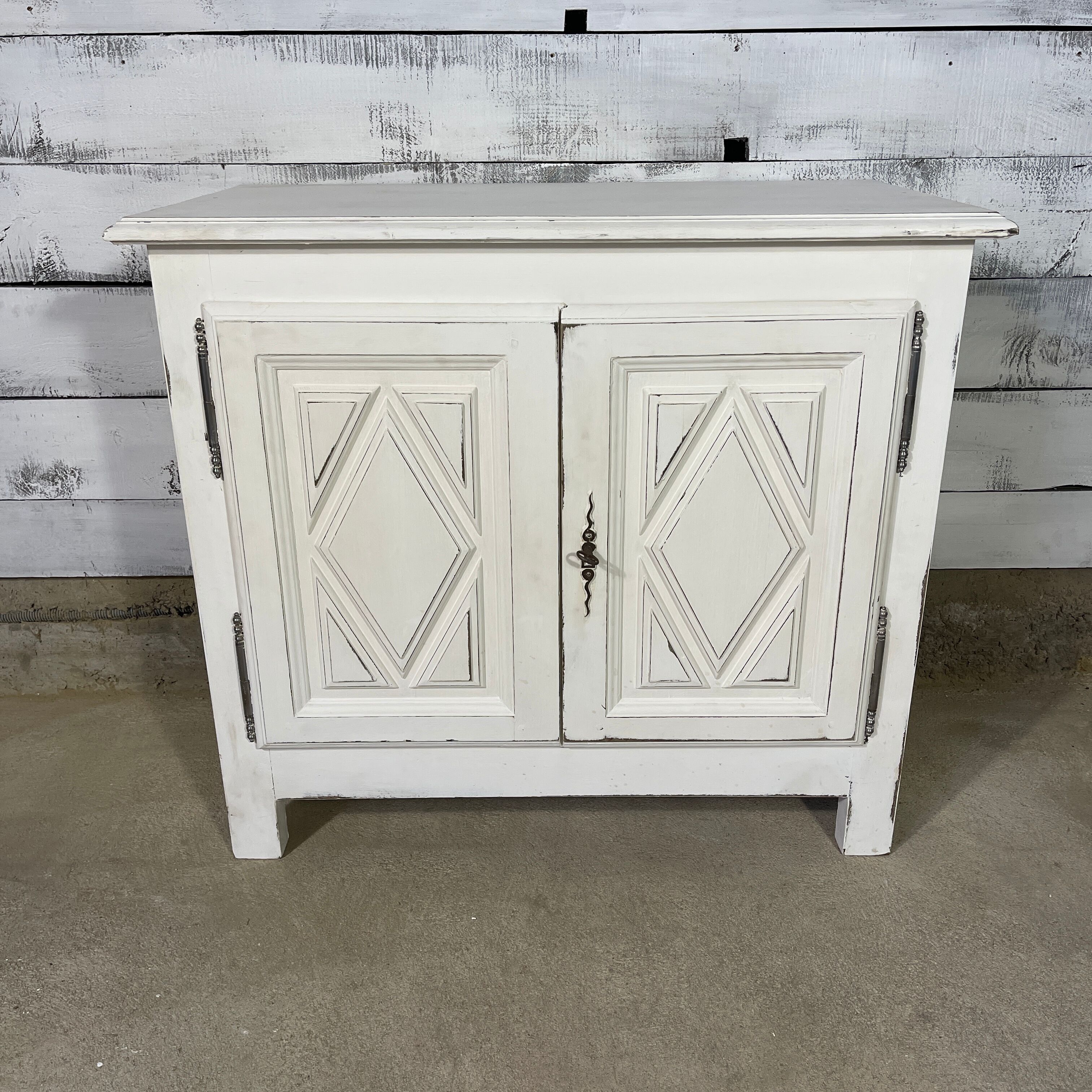 Patinated country buffet