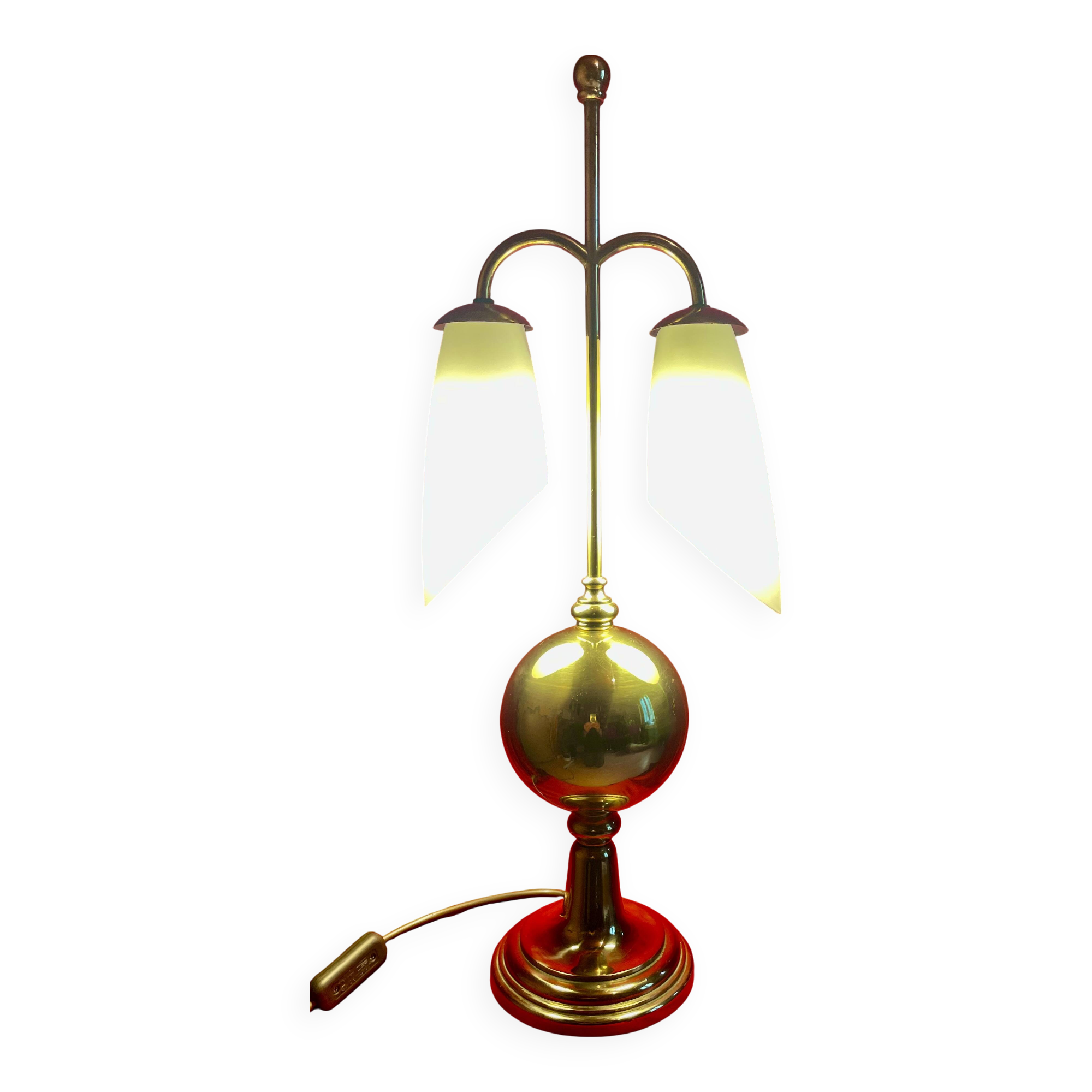 Italian-made lamp, "Lunel" type, from the 50s