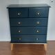 Commode scandinave bleu ganne