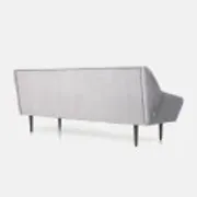 Sofa SKAGEN silver velour, Scandinavian design