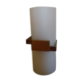 Vintage frosted worm wall lamp