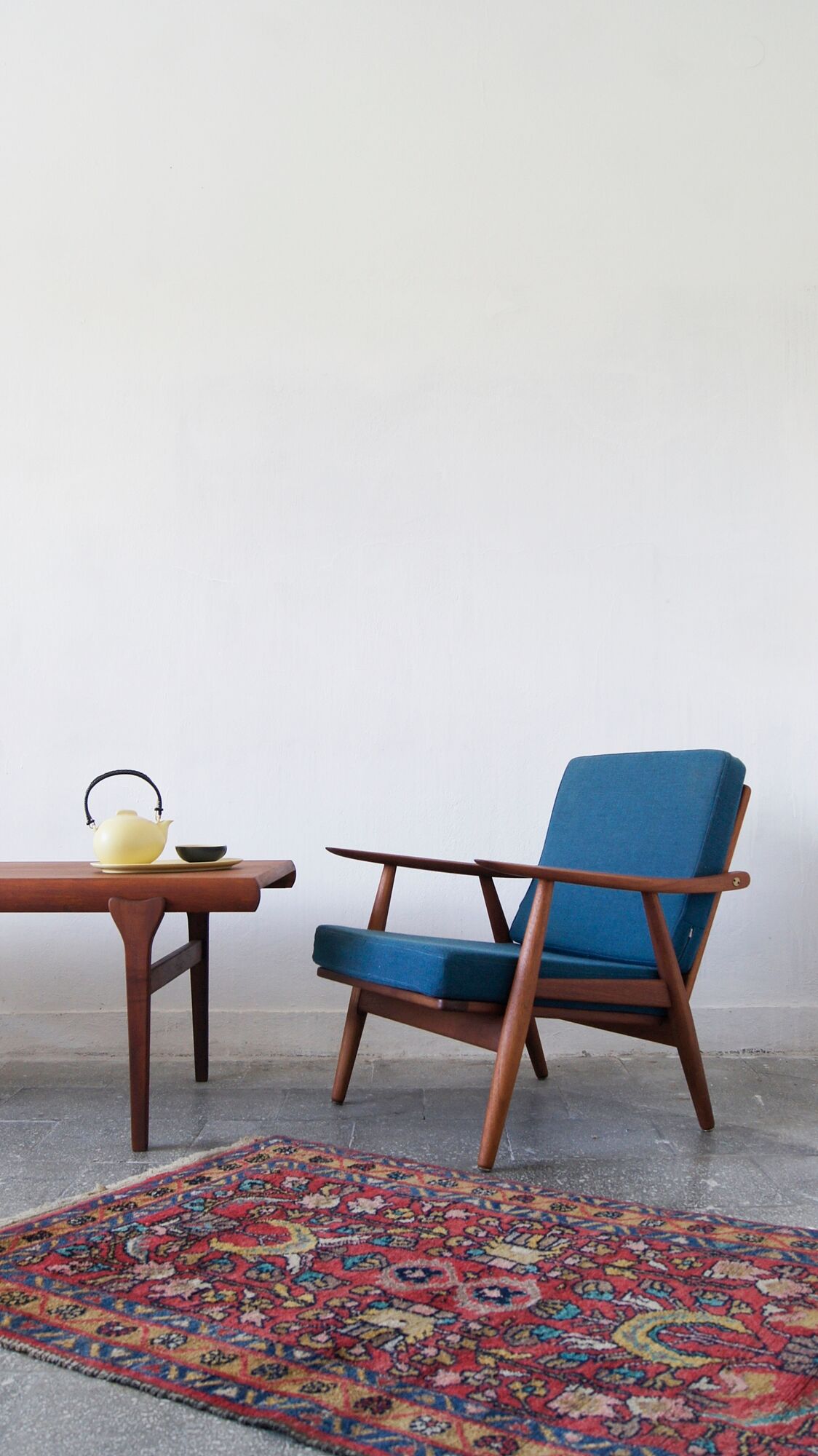 Scandinavian GE270 Lounge Chair in Solid Teak by Hans Wegner for Getama, 1960s