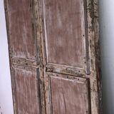 Old teak door