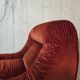 Velvet armchair