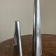 A pair of Ikea Rënos candlesticks, vintage 1980