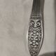 Silver metal cutlery
