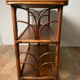 Rattan shelf