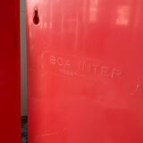 Pair of vinyl storage racks Boa Inter Holland from the 1970s.