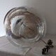 Vintage demijohn XL lamp in glass and jute rope