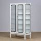 Iron and glass medicine cabinet, 1970s