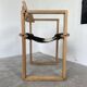 Oak chairs with armrests Ate Van Apeldoorn