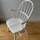 fauteuil bois -Suède années 50/60