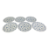 6 dessert plates Myott model Finlandia, English ironstone.