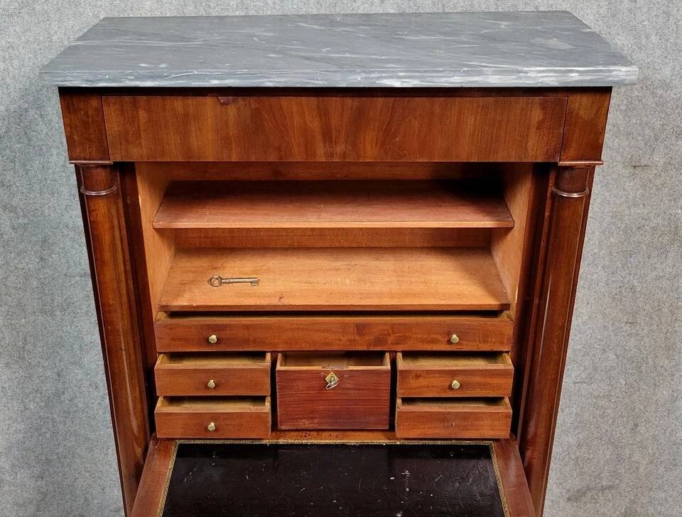 Empire period mahogany secretary circa 1800