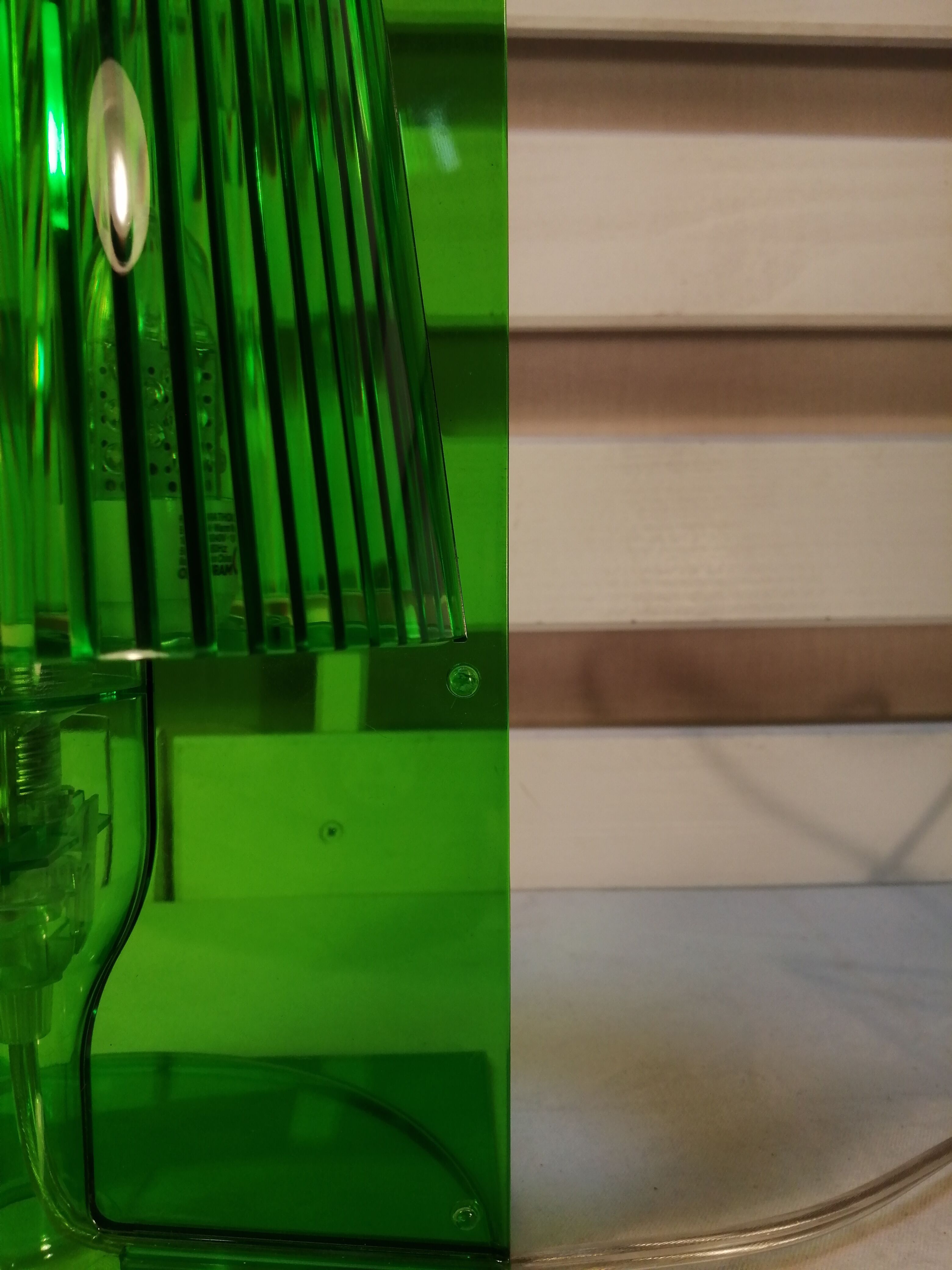 Table lamp Kartell model Take mint