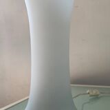Vintage frosted glass lamp from the 70s-80s