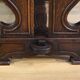 Table, bureau en chêne, style Néogothique – début XXème