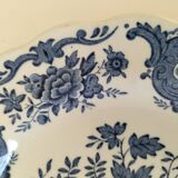 4 assiettes à dessert anglaises Ridgway Windsor bleues – Staffordshire