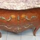 Louis XV style curved chest of drawers, rosewood, restored