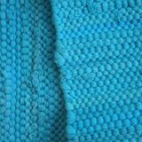 Handmade indian vintage carpet 61cm x 125cm 1980s, 1c564