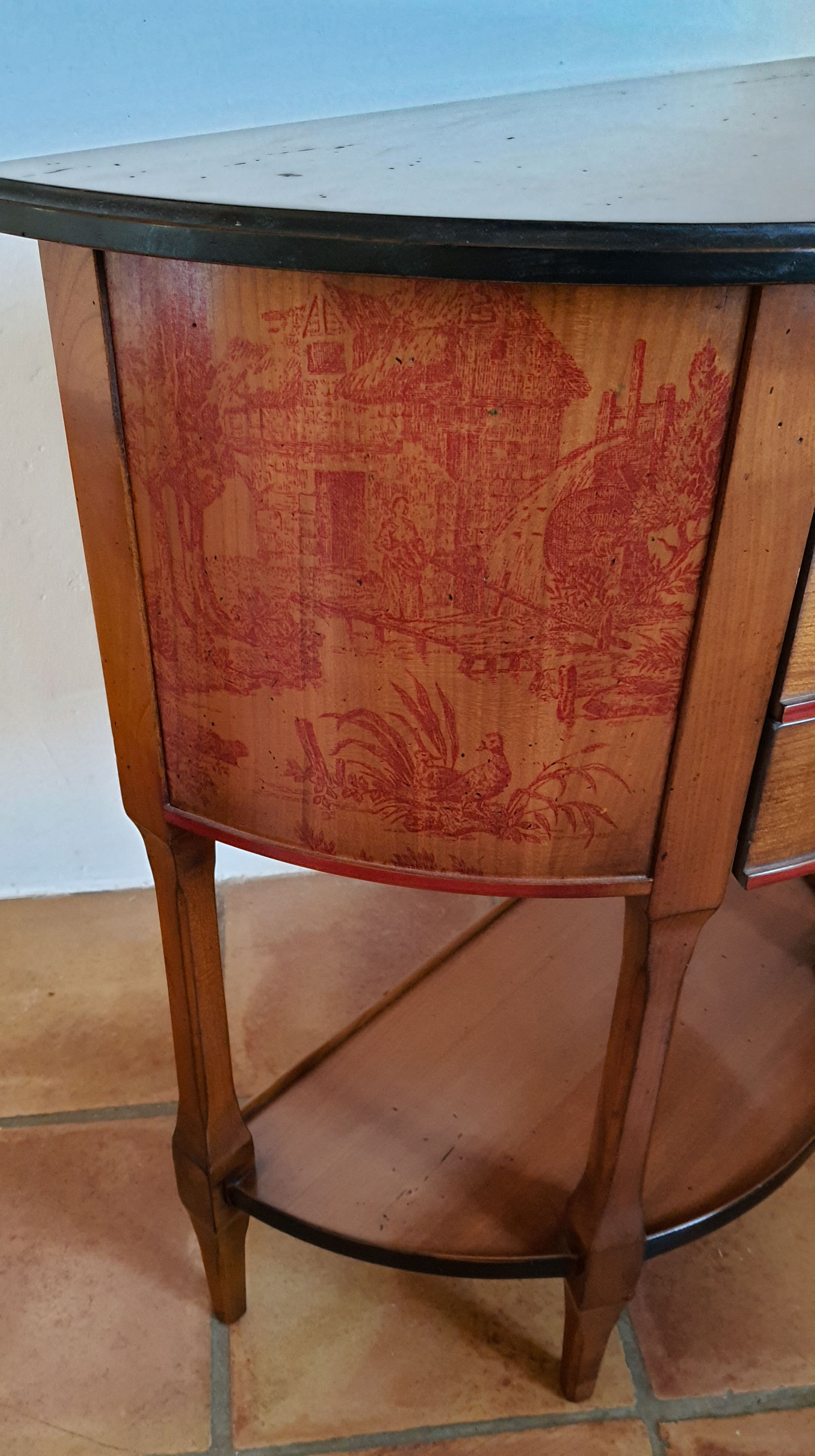 Half-moon console De Tonges