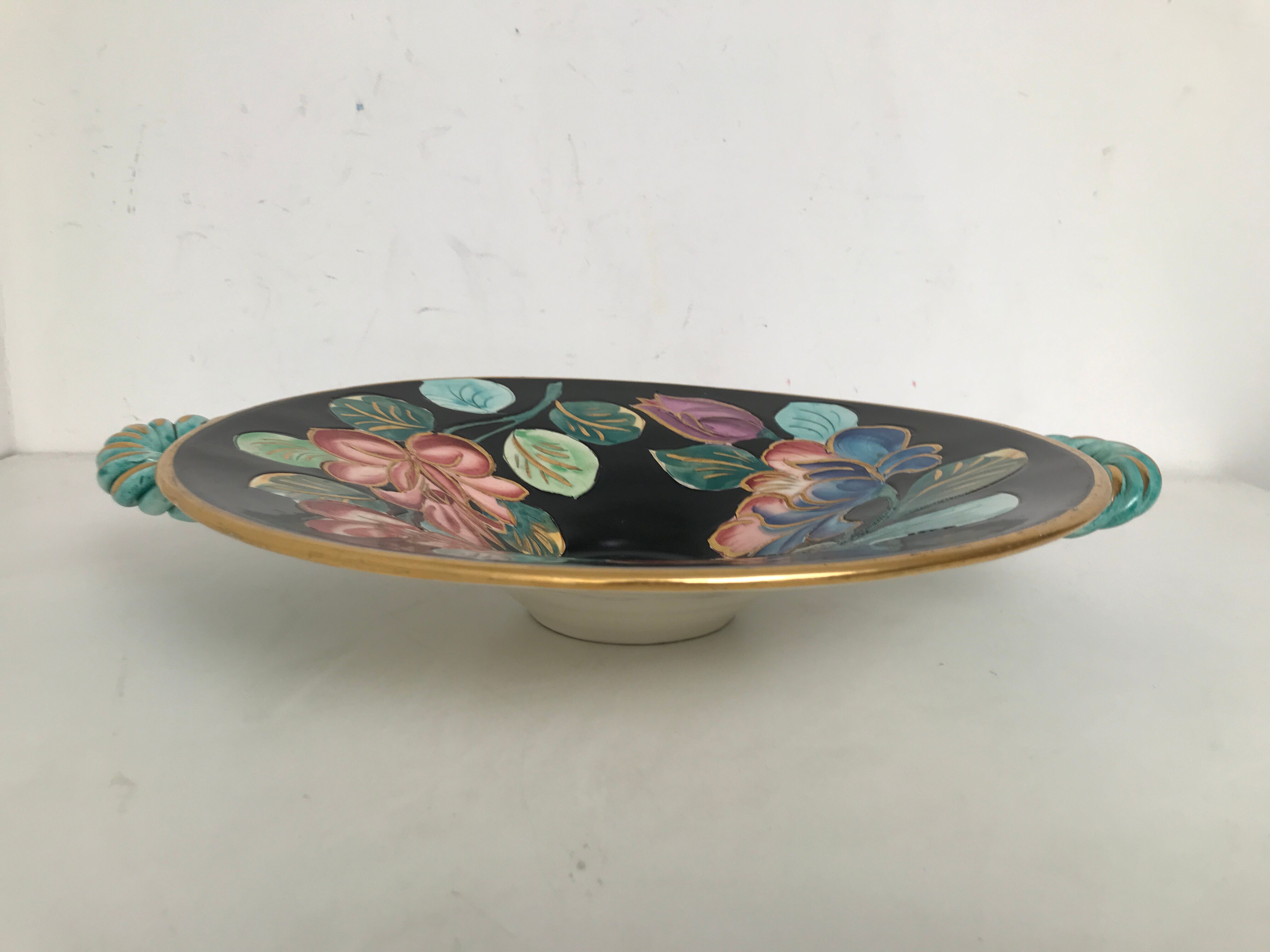 Vintage Vallauris fruit cup