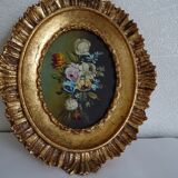 Oil paint on copper.