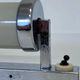 Bauhaus Chrome and Milk Glass Wall Lamp, 1940s - Czechoslovakia