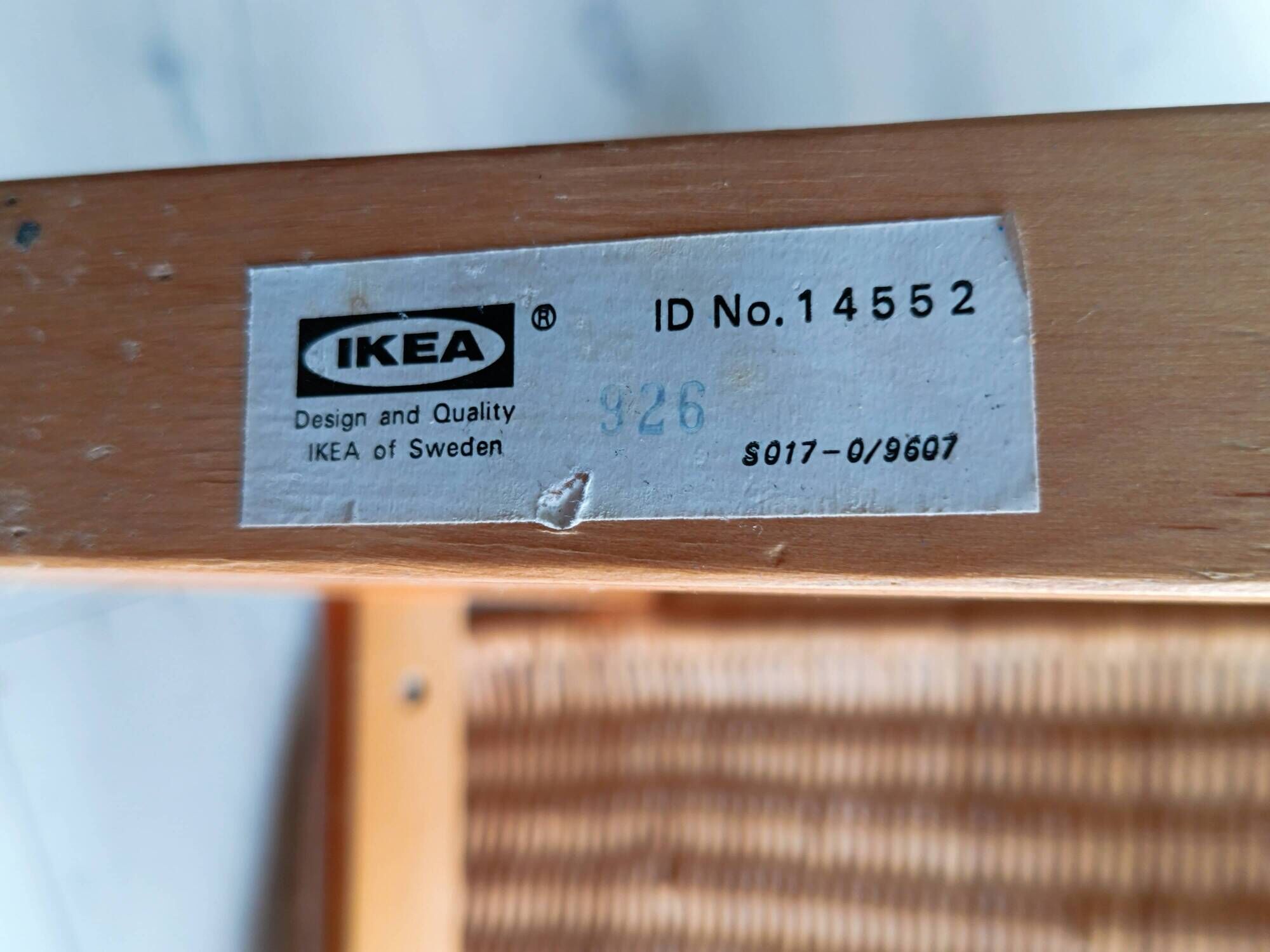 Oland Fatolj cantilever chair for IKEA in bentwood