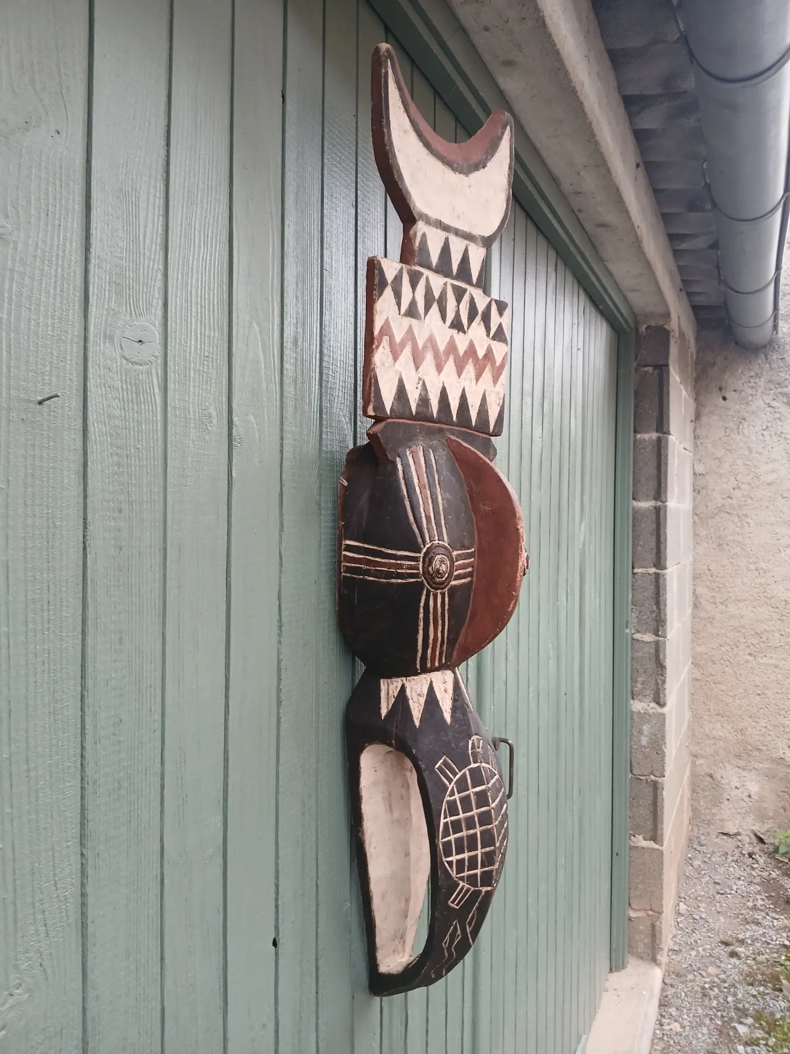 Traditional Bwa mask from Burkina Faso