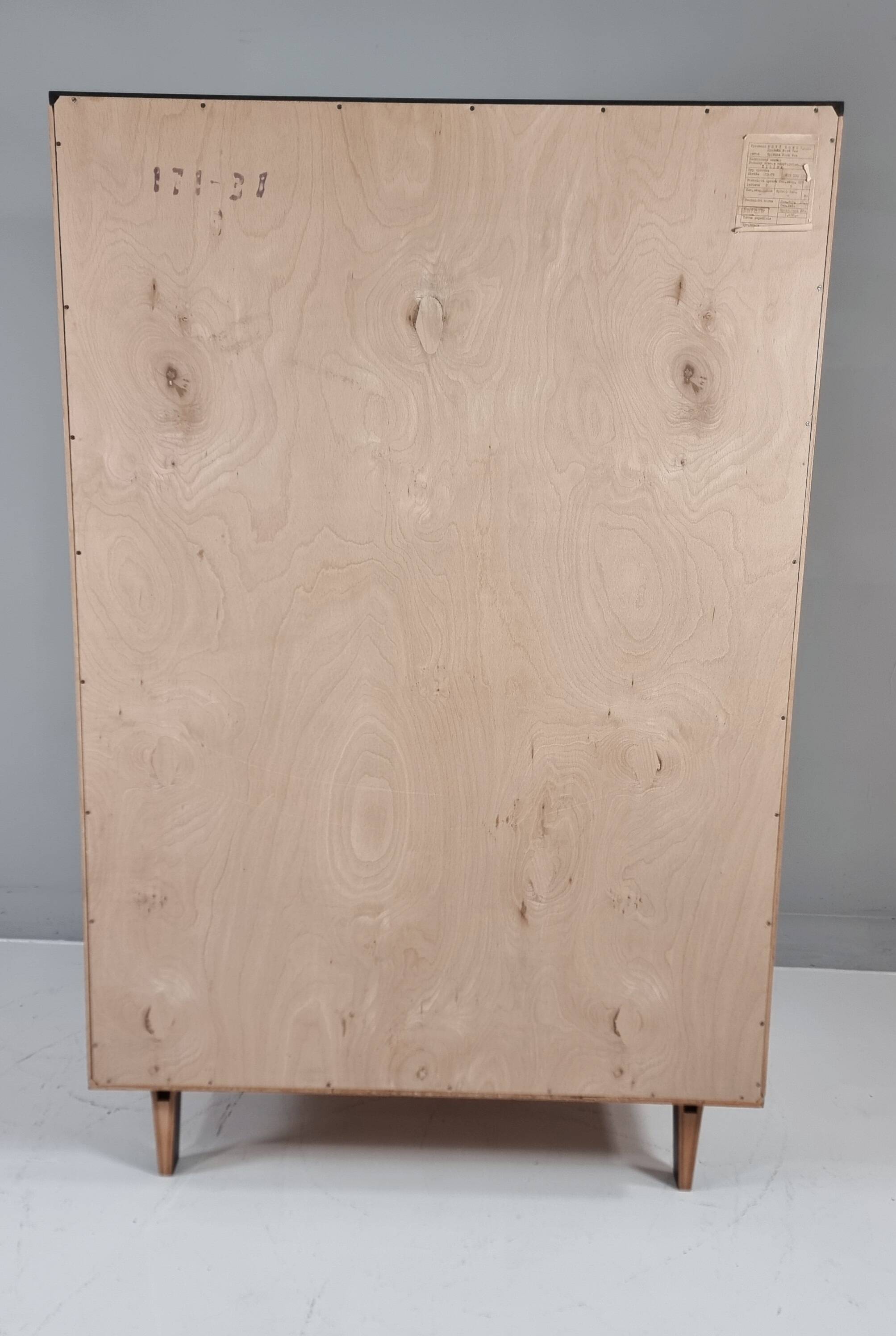 Vintage wardrobe in ash, 1970s