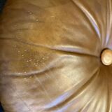POLTRUNA 70's leather boudoir armchair