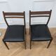 6 chaises scandinave vintage