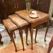 Lot de 3 tables gigognes