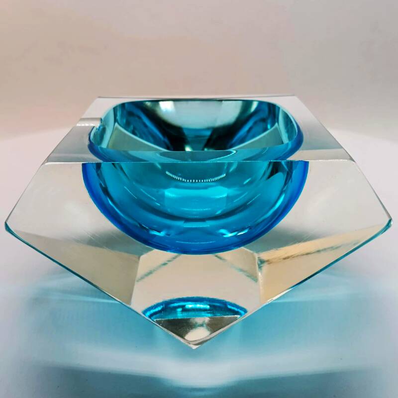 1960s Ashtray or Catch-all in Murano Glass attribute Flavio Poli for Seguso