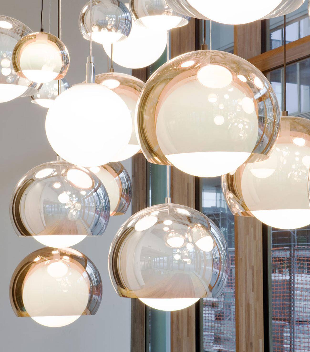 Large "Sconfine Sfera" suspension by Matteo Thun for Zumtobel