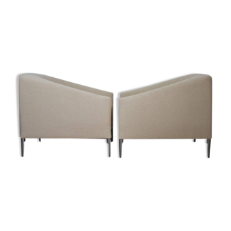 Pair of vintage armchairs model Seven by Michiel van der Kley for Artifort, Netherlands 2000s