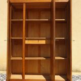 3-door walnut cabinet and walnut bramble