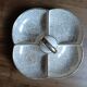 Vintage segmented aperitif plate | Villeroy & Boch (1950s)