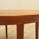 Round teak table, Danish design, 1960s, manufacturer: Gudme Møbelfabrik, de
