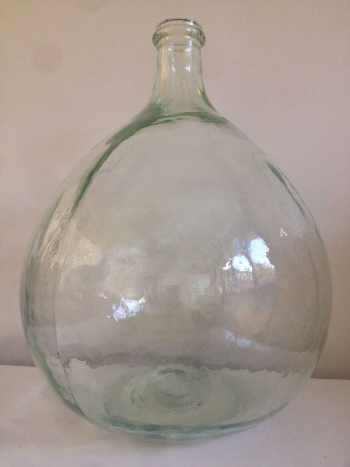 Dame-jeanne transparente de 10L