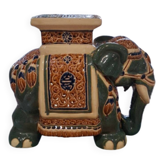 Large ceramic elephant